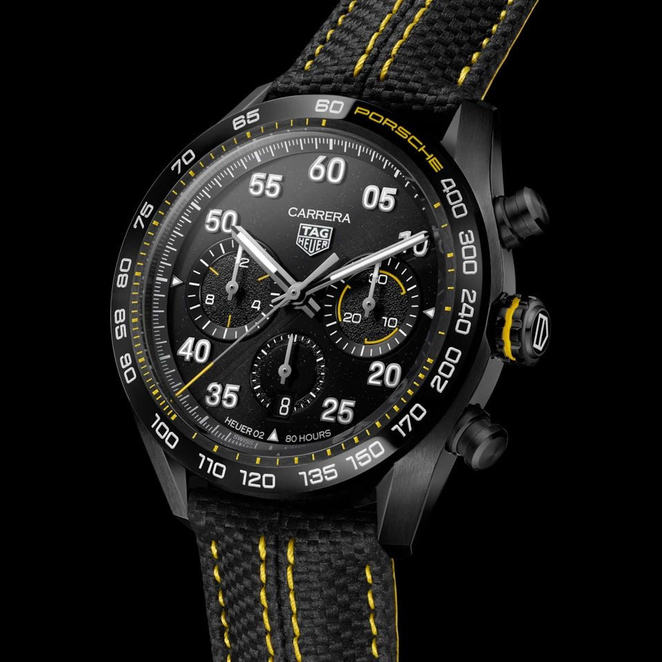 TAG Heuer Carrera X Porsche Yellow Racing Premium Men’s Watch