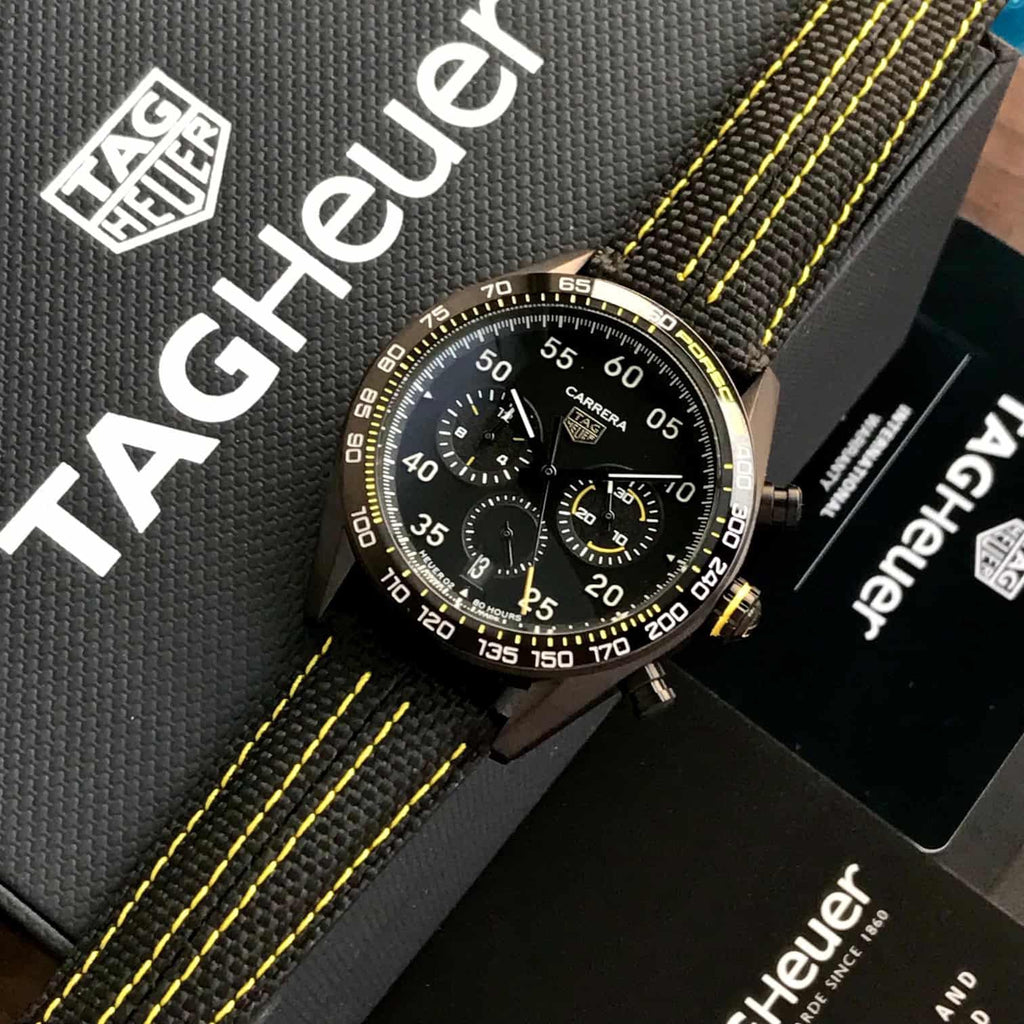 TAG Heuer Carrera X Porsche Yellow Racing Premium Men’s Watch