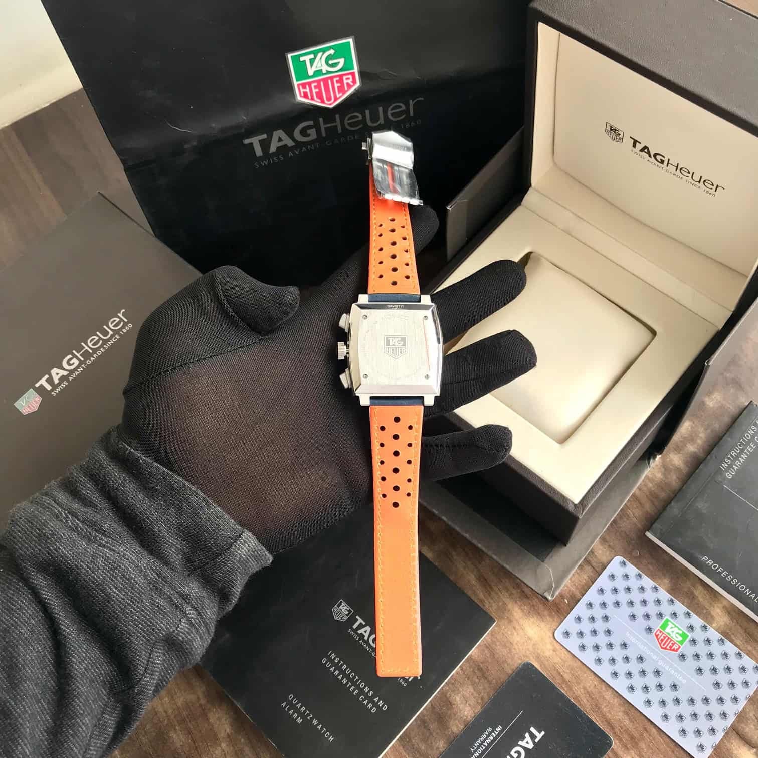 Tag Heuer Monaco Limited Edition Blue Japanese Mens Watch