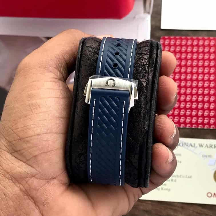 Omega Seamster CoAxial Blue Dial Automatic Mens Watch