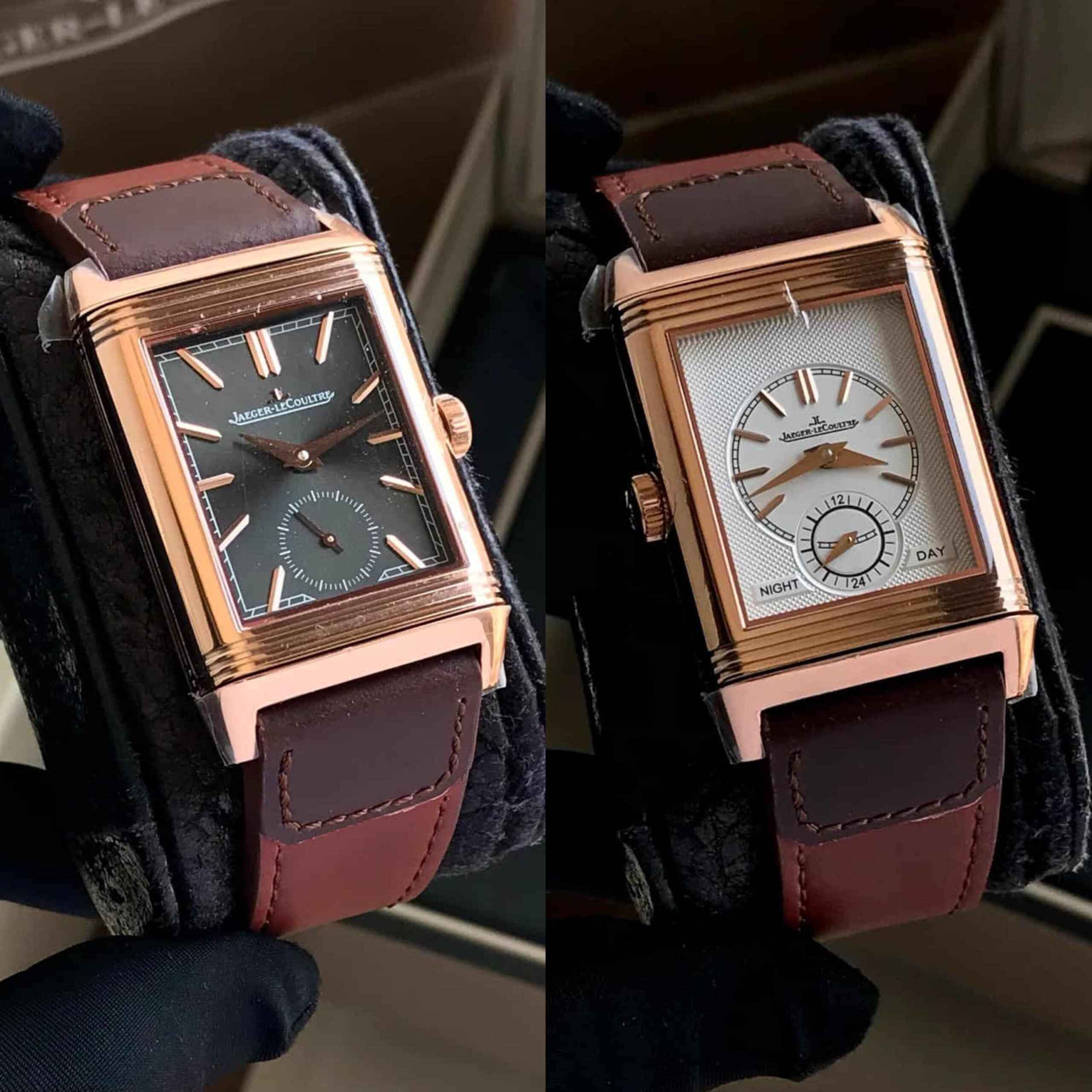 Jaeger-LeCoultre Reverso Tribute Duoface Small Seconds Swiss ETA Automatic Mens Watch