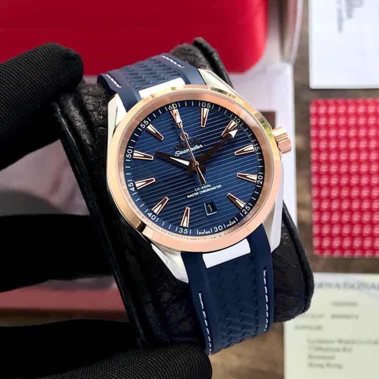 Omega Seamster CoAxial Blue Dial Automatic Mens Watch