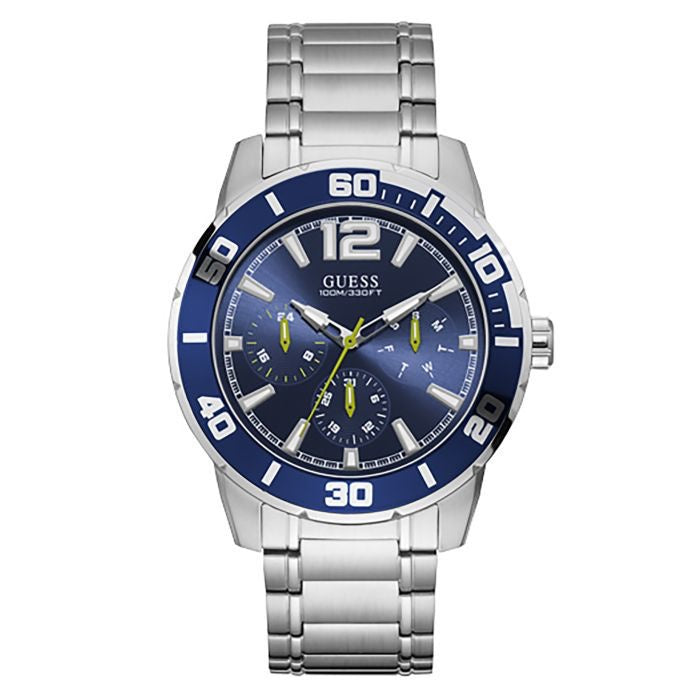 Guess W1249G2 TREK Round Quartz Blue Dial Chronograph Men’s Watch