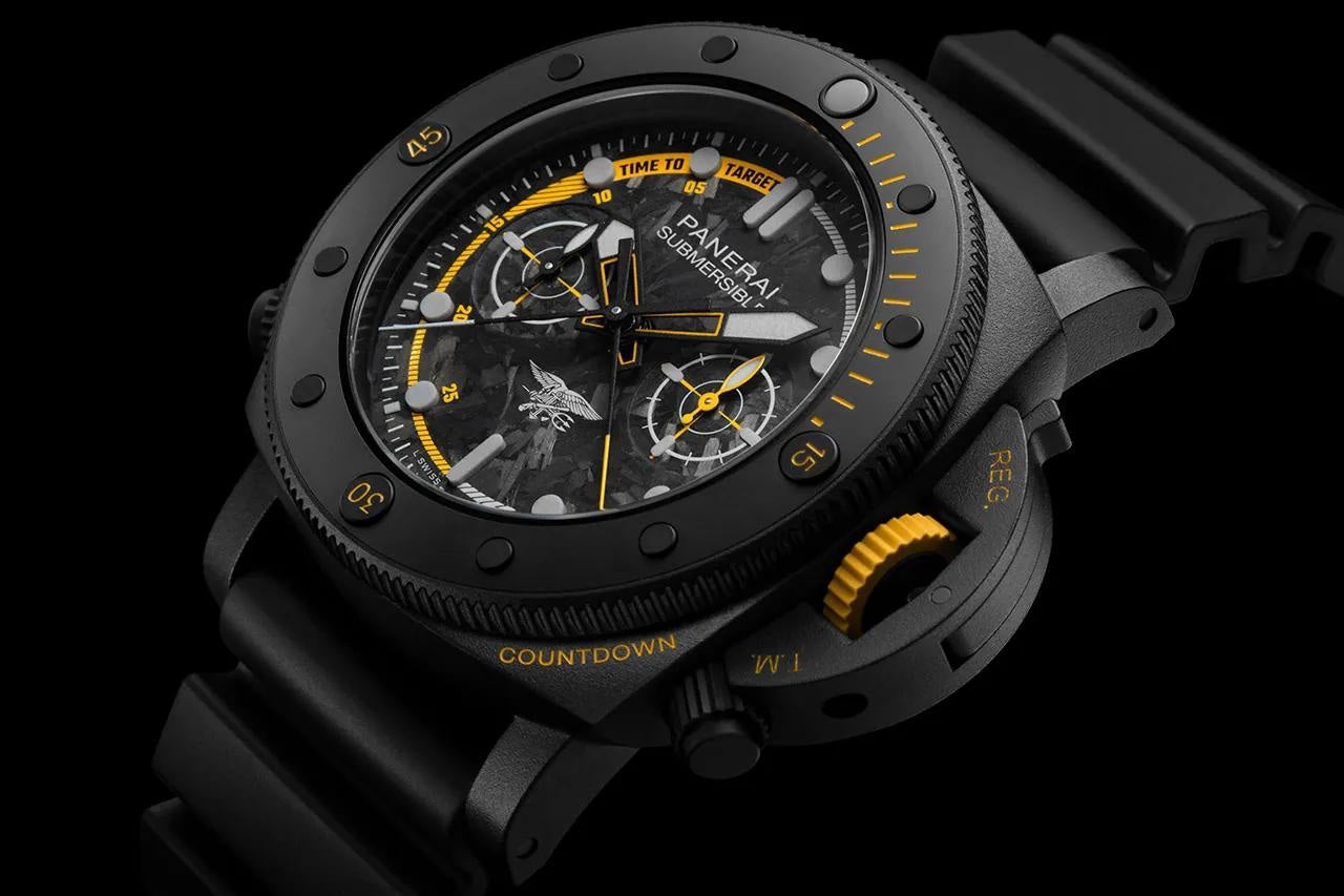 Luminor Panerai Navy Seals Chronograph Automatic Mens Watch