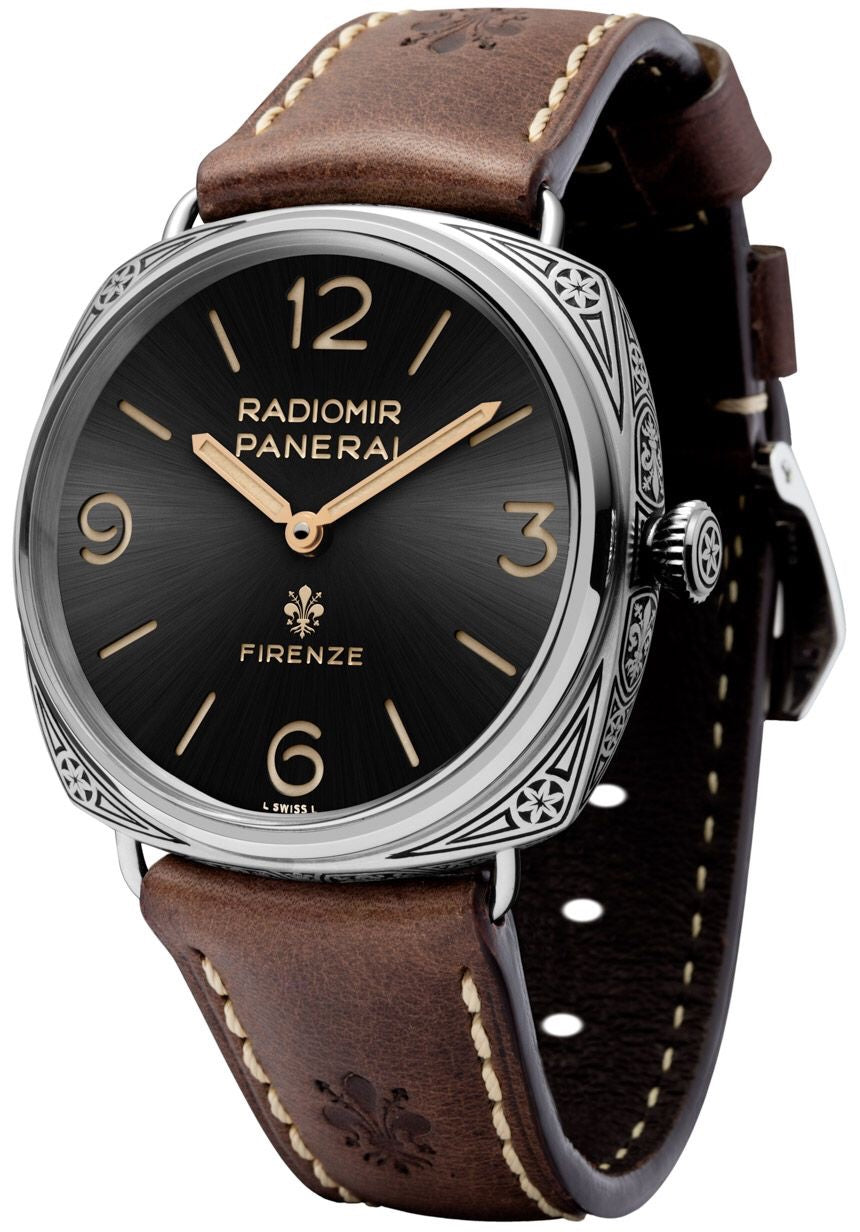 Panerai Radiomir Firenze 3 days Pam672 Semi ETA Automatic Mens Watch