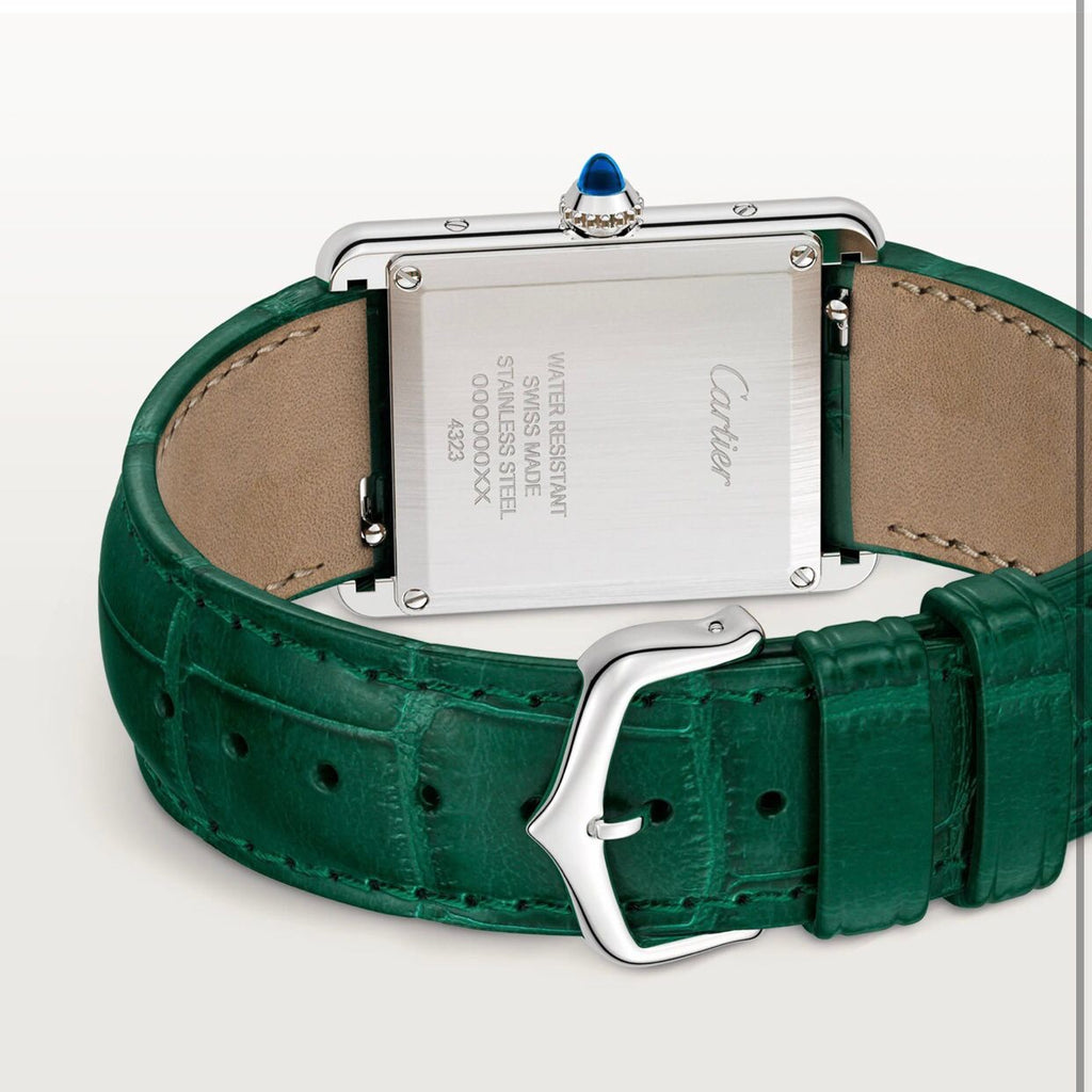 Cartier Tank Must WSTA0056 Silver Green Watch