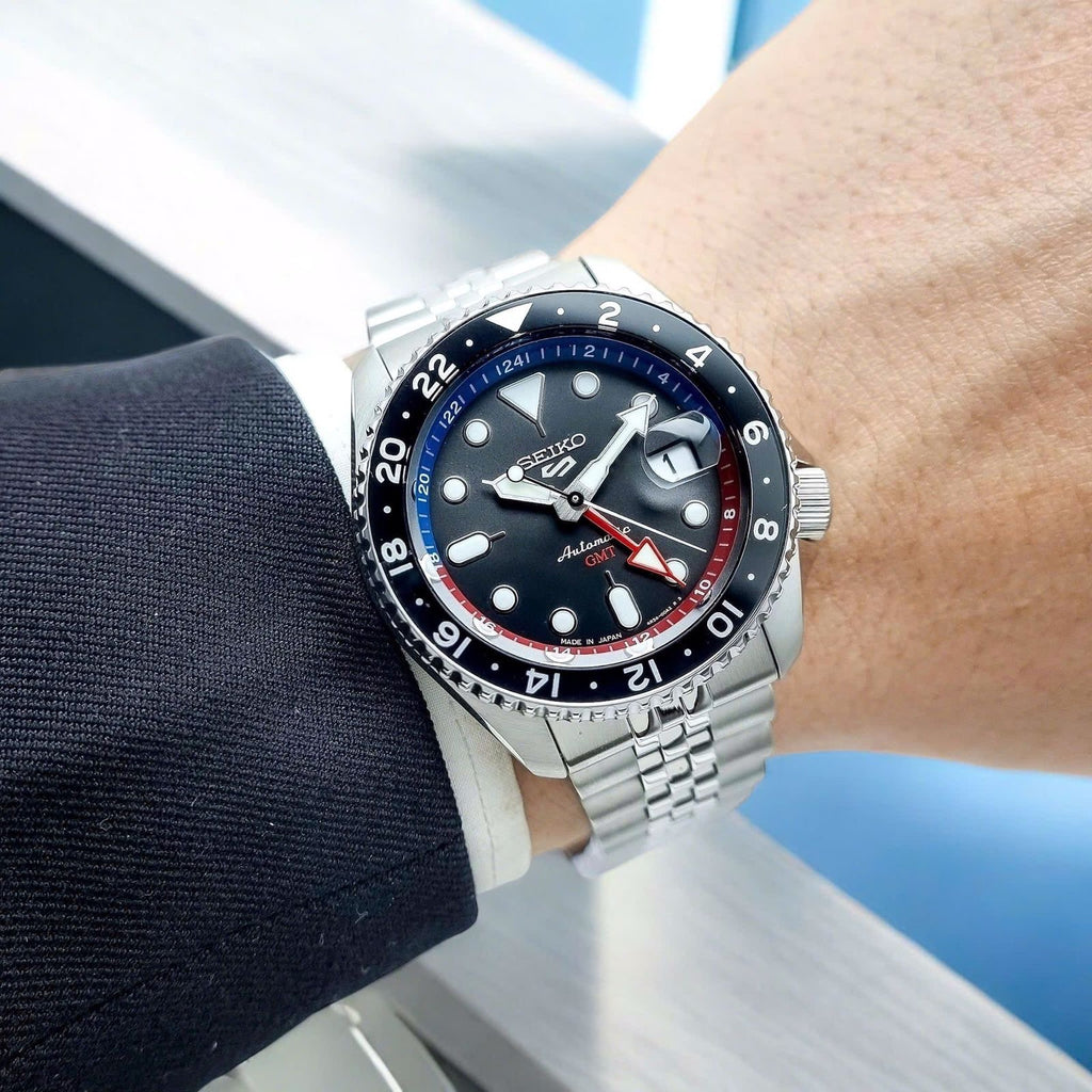 Seiko Sports Automatic GMT 42.5mm Authentic Men’s Watch