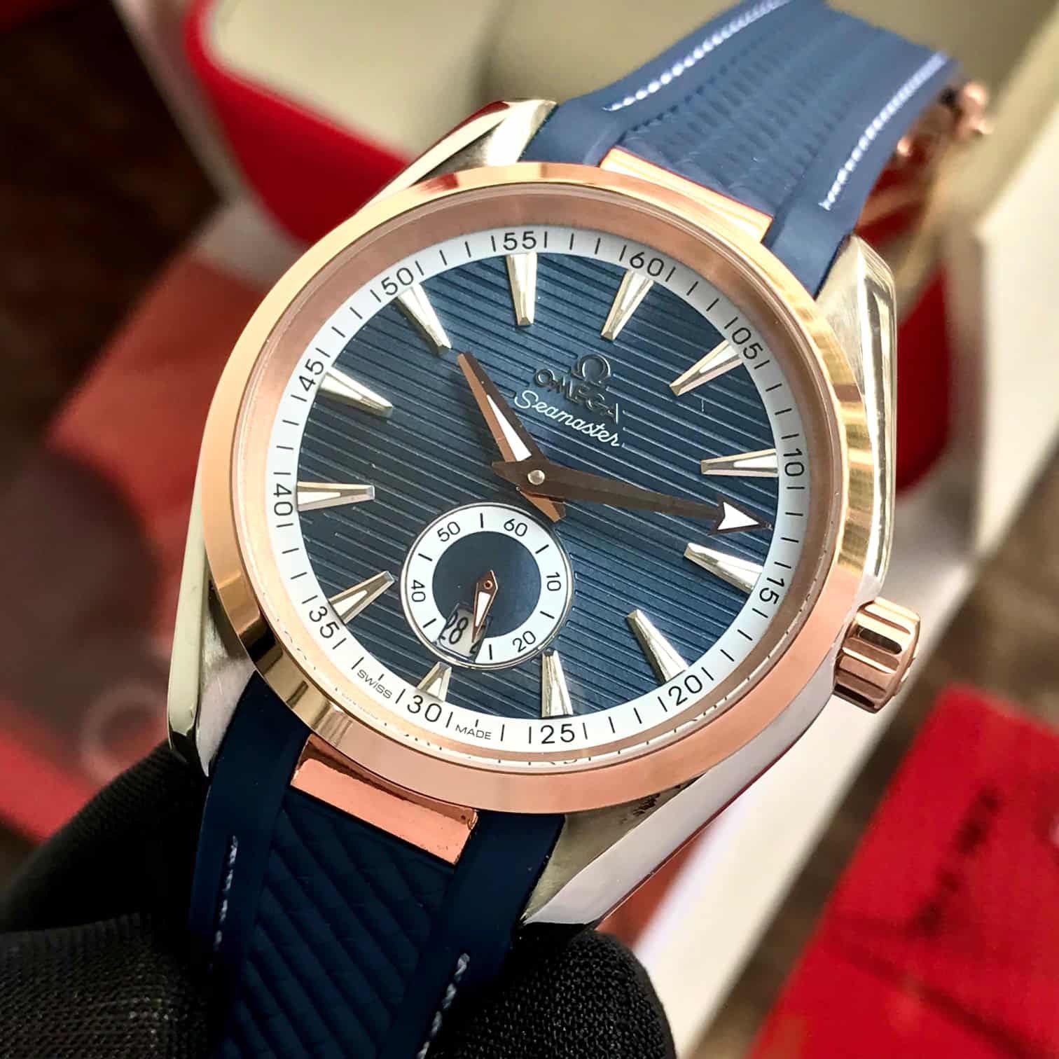 Omega Aquaterra Small Second Japanese Automatic Mens Watch