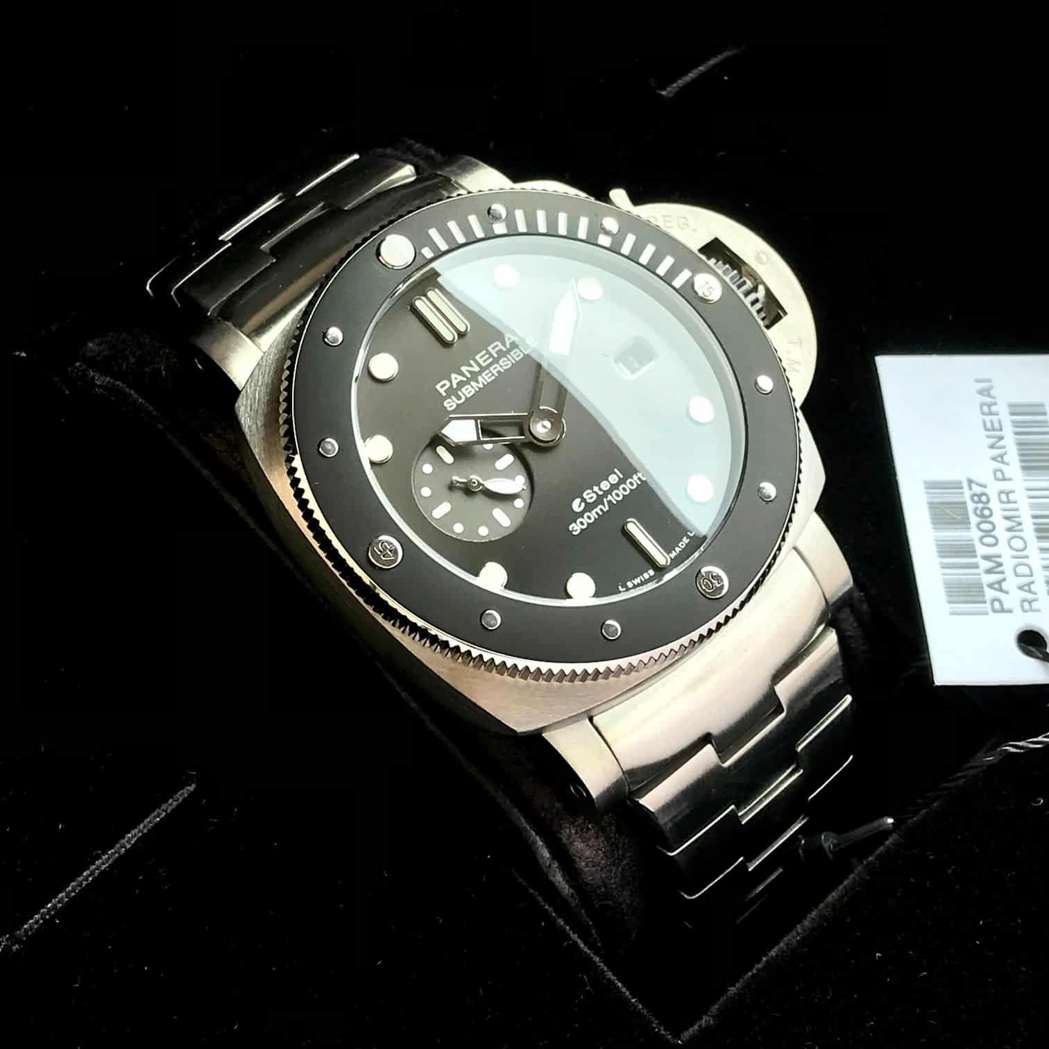 Luminor Panerai Submersible Stainless eSteel Automatic Premium Quality For Men’s Watch