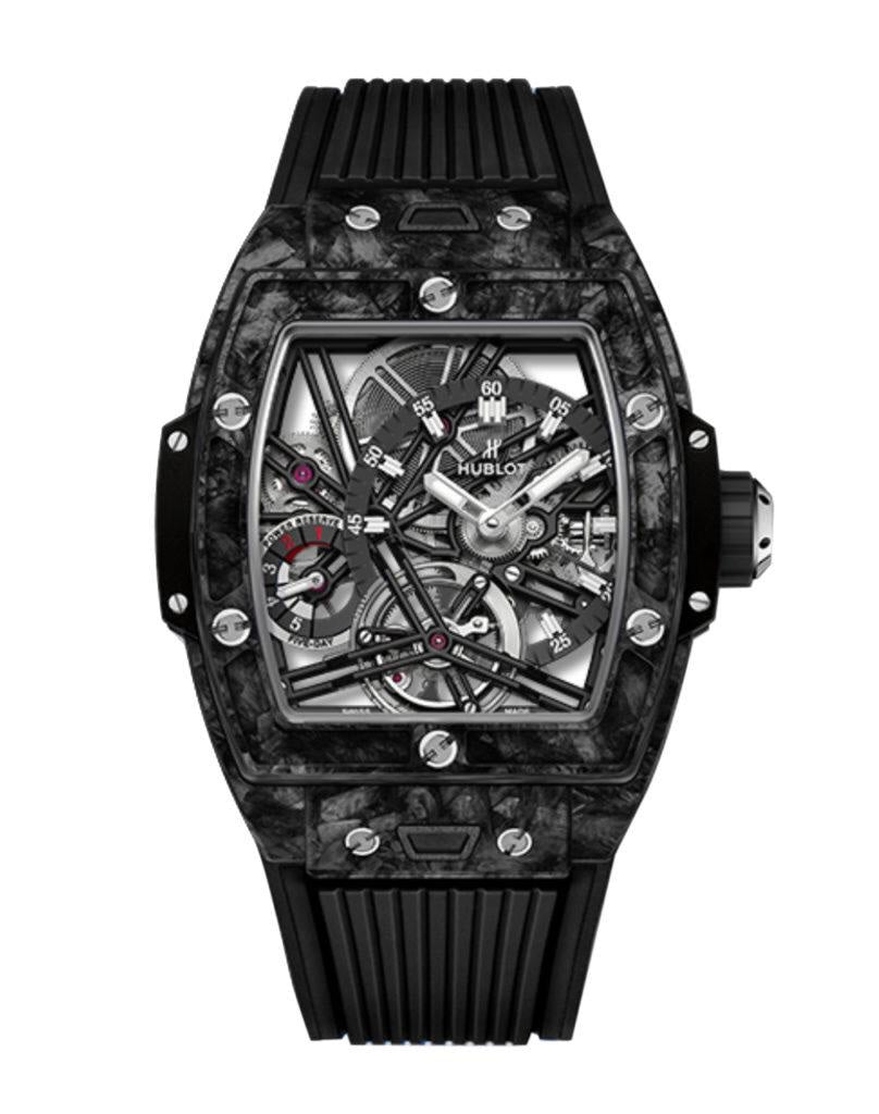 Hublot Spirit of Big Bang Tourbillon Carbon Black 42mm Swiss Automatic Mens Watch