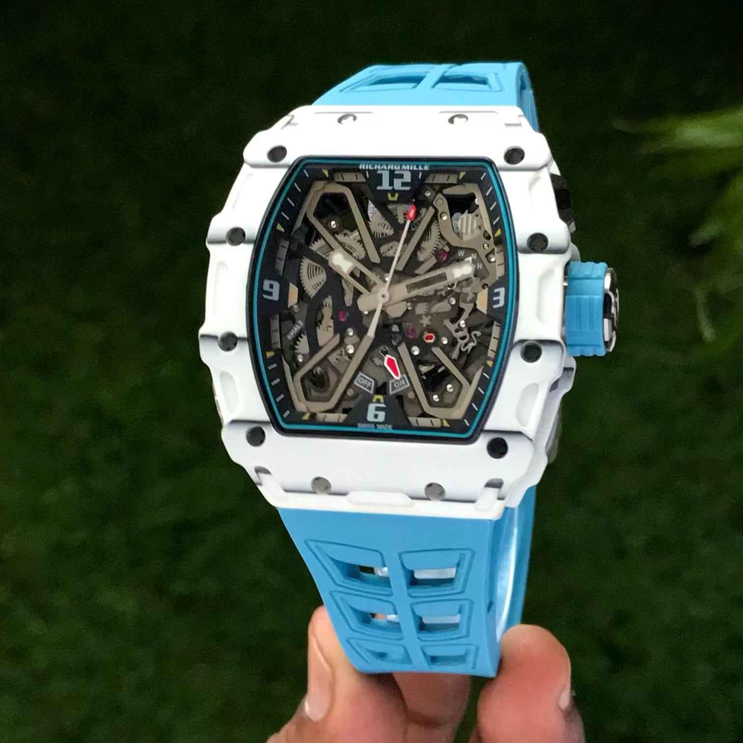 Richard Mille RM 35-03 ‘Rafael Nadal’ White Swiss Made Automatic Mens Watch