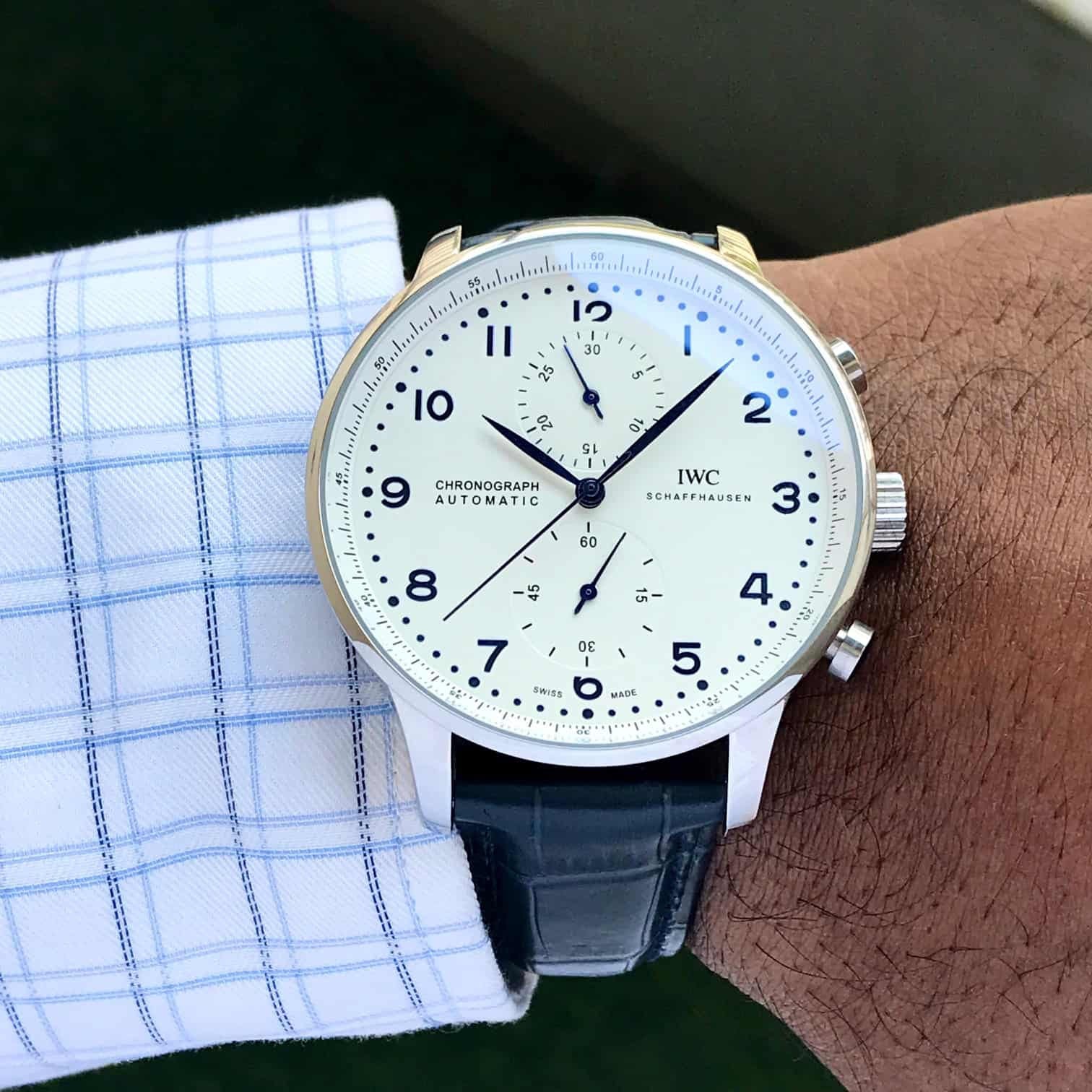 IWC Portugieser Chronograph IW371605 Premiums Automatic Mens Watch