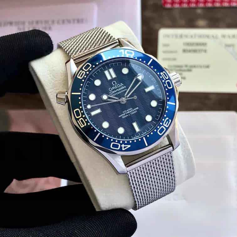 Omega Seamaster Diver 300M 60 Years of James Bond Japanese Automatic Mens Watch