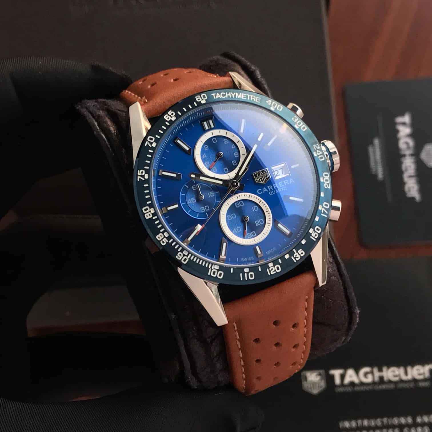 Tag Heuer Calibre 16 Blue Dial Chronograph’s Men’s Watch