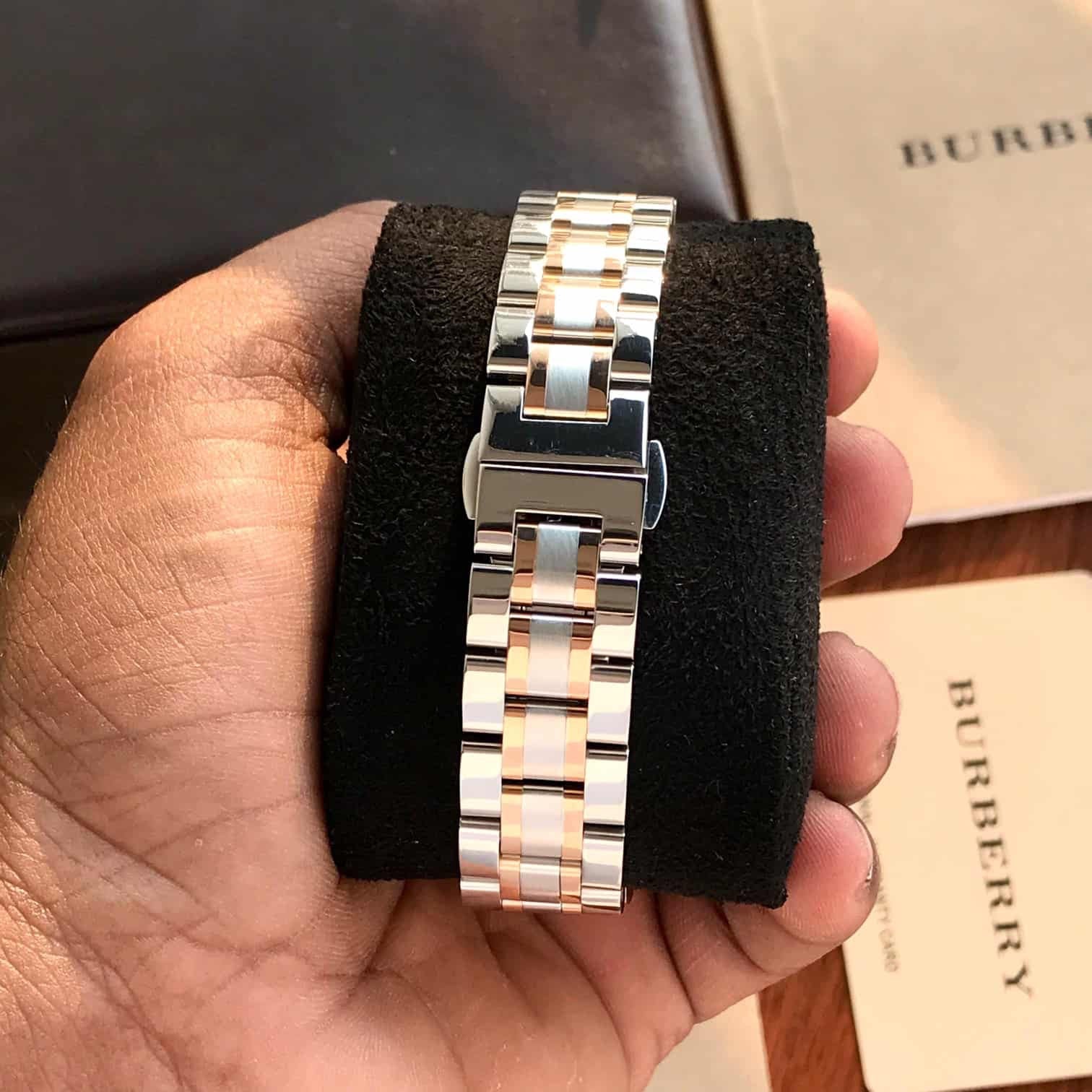 Burberry Women's Rose Gold Classic City Watch BU9210