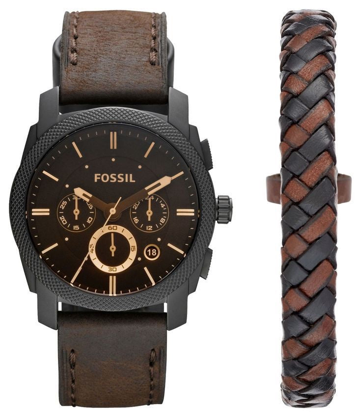 Fossil FS5251 Japanese Brown Dial & Brown Leather Strap Men’s Watch