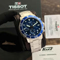 Tissot Seastar 1000 Chronograph’s Silver Blue Dial Authentic Watch For Men’s