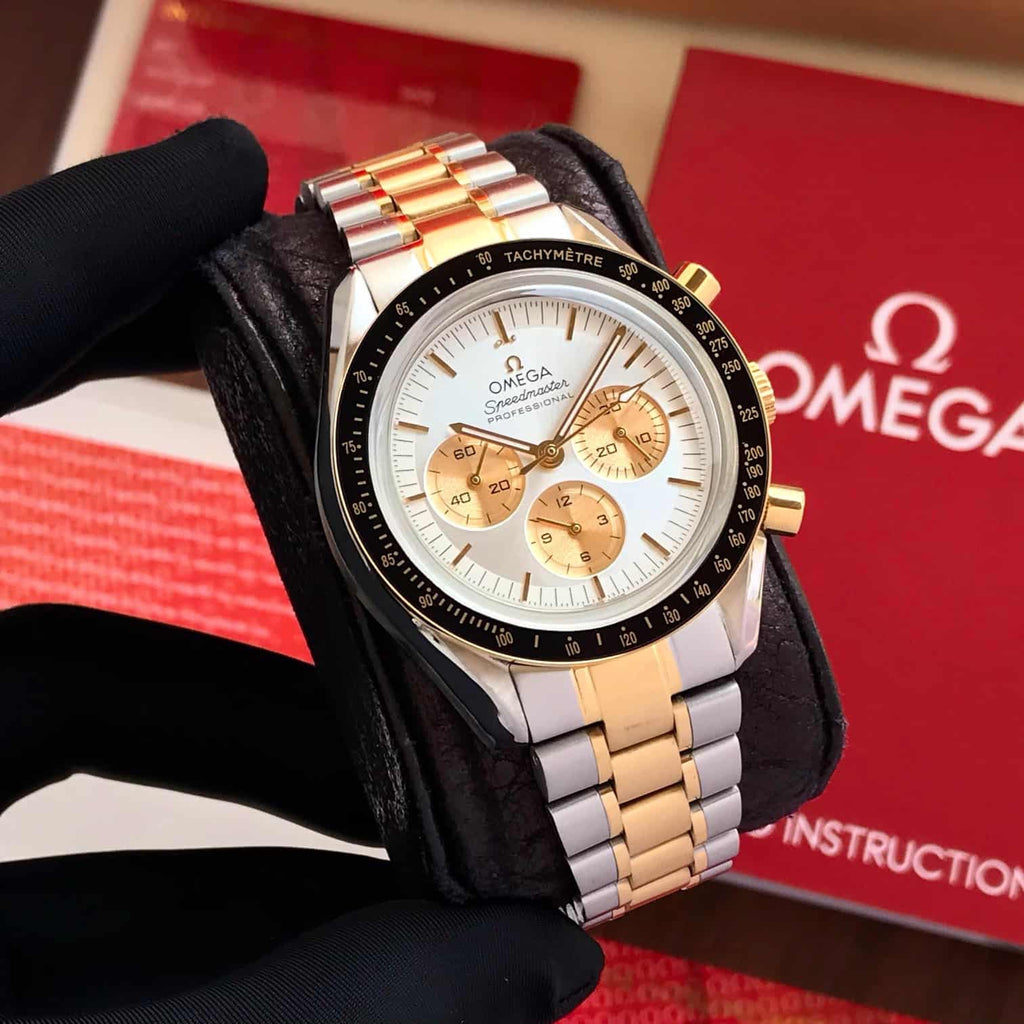 Omega Speedmaster Moonwatch Two Tone Professional 42 mm Men’s Watch