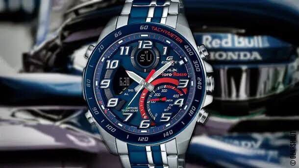 Casio Edifice ECB-900TR-2 Red Bull Edition Analog & Digital Mens Watch
