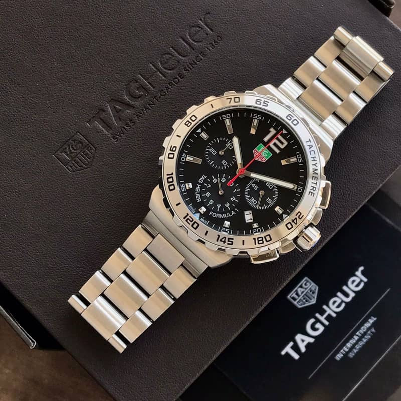 TAG Heuer Carerra Sport Chronograph Special Edition Re-Imagines Formula 1 Racing Quartz Mens Watch