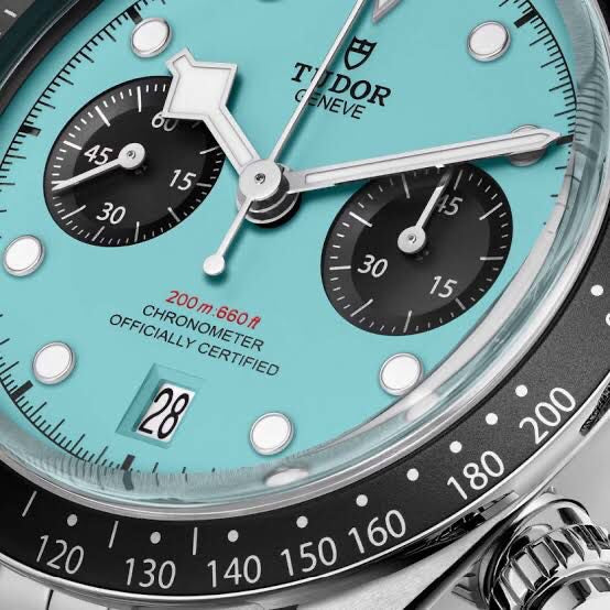 Tudor Black Bay Chrono 41mm Blue Flamingo Dial automatic men’s Watch