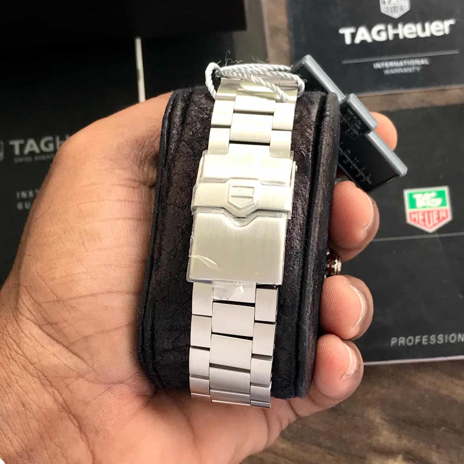 Tag Heuer Formula 1 Stainless Steel Blue Dial Automatic Mens Watch