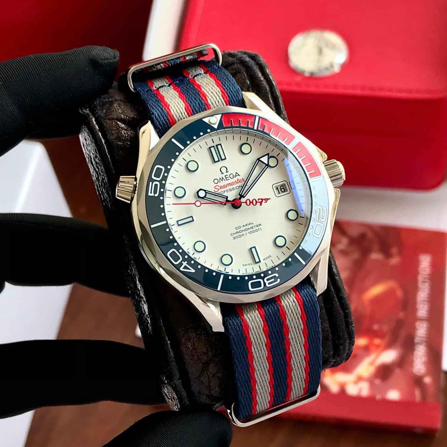 Omega Seamaster Diver 300M 007 Commander’s Watch Limited Edition Automatic men’s Watch