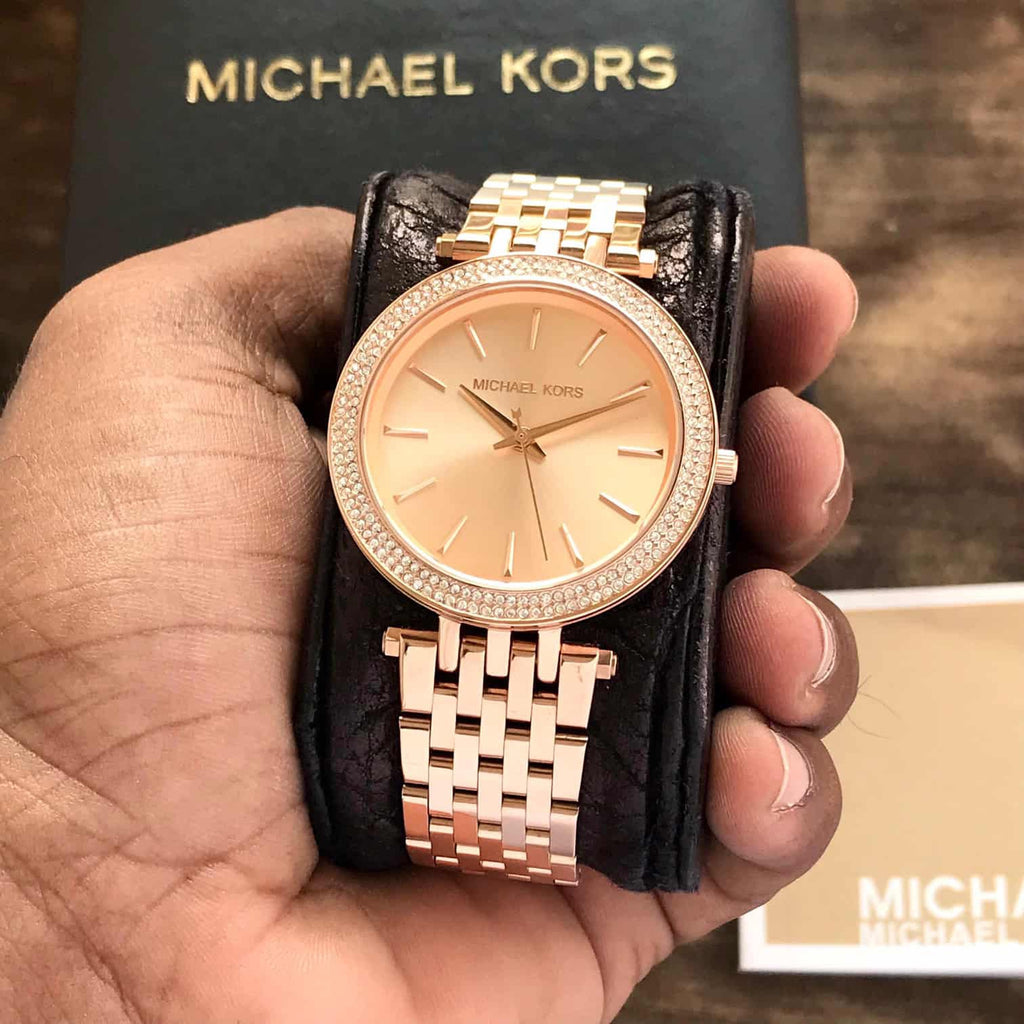 Michael Kors MK3192 Rose Gold Analog Stainless Steel Women’s Watch