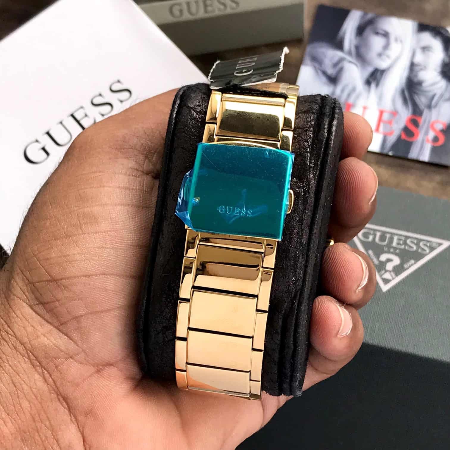 GUESS GW0454G2N Stainless Steel Gold Tone Chronograph Men’s Watch