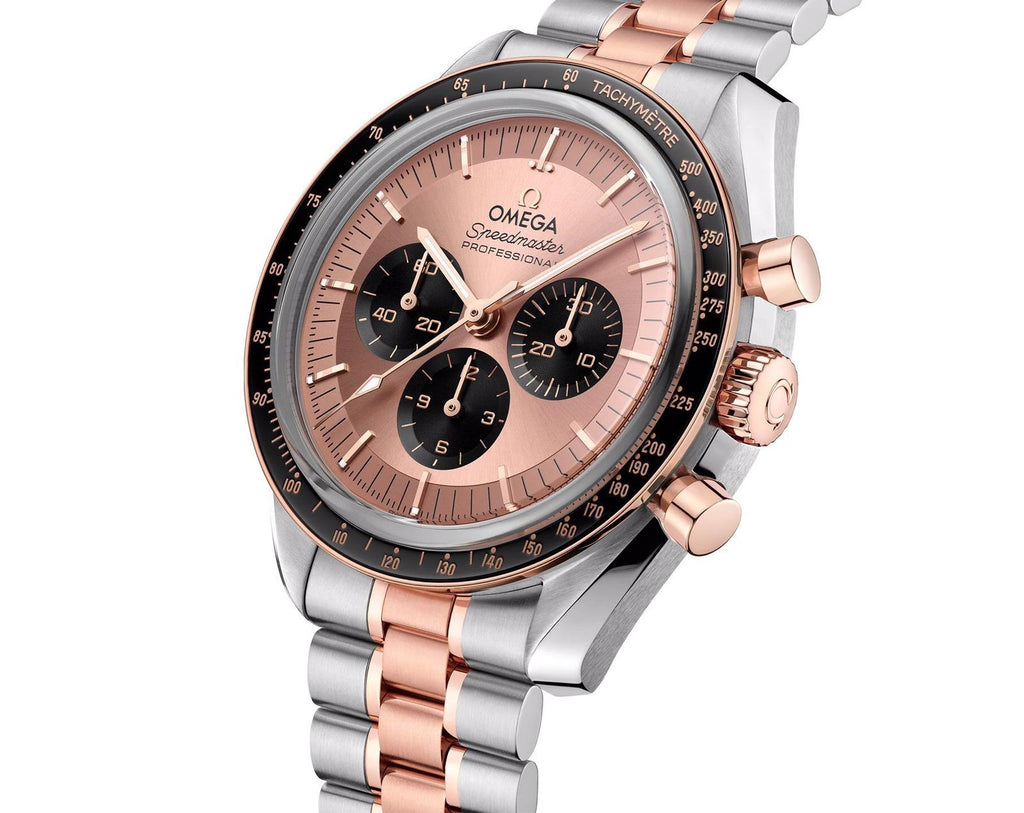 Omega Speedmaster Moonwatch Professional 42 mm Rosegold Two Tone Men’s Watch