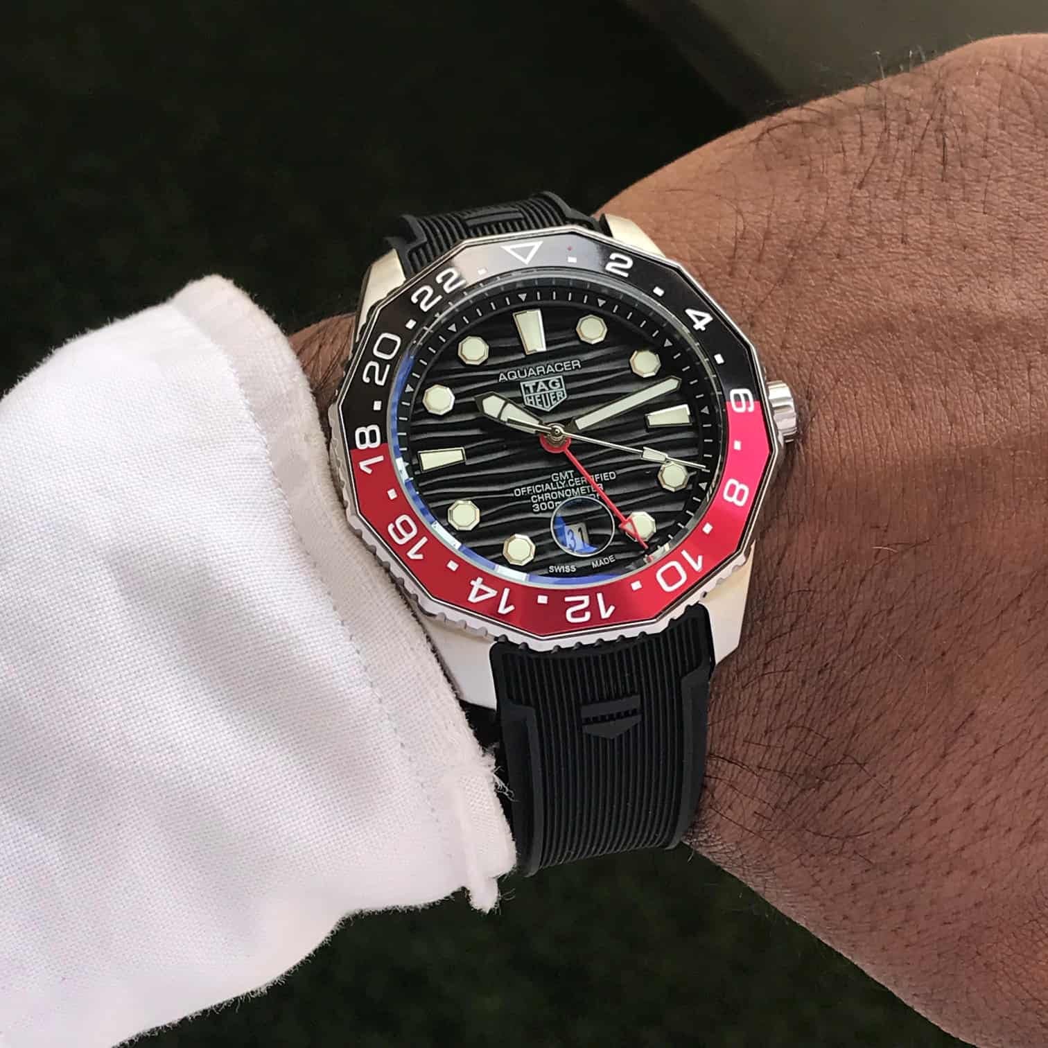 Tag Heuer Aquaracer GMT Japanese Automatic Machinery Men’s Watch