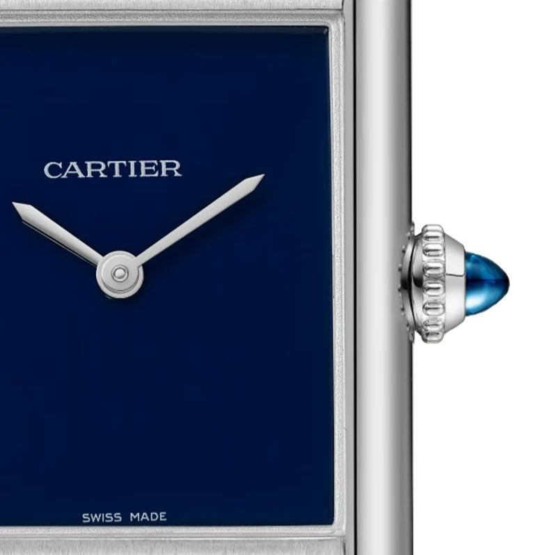 Cartier Tank Silver Green Premium Unisex Watch