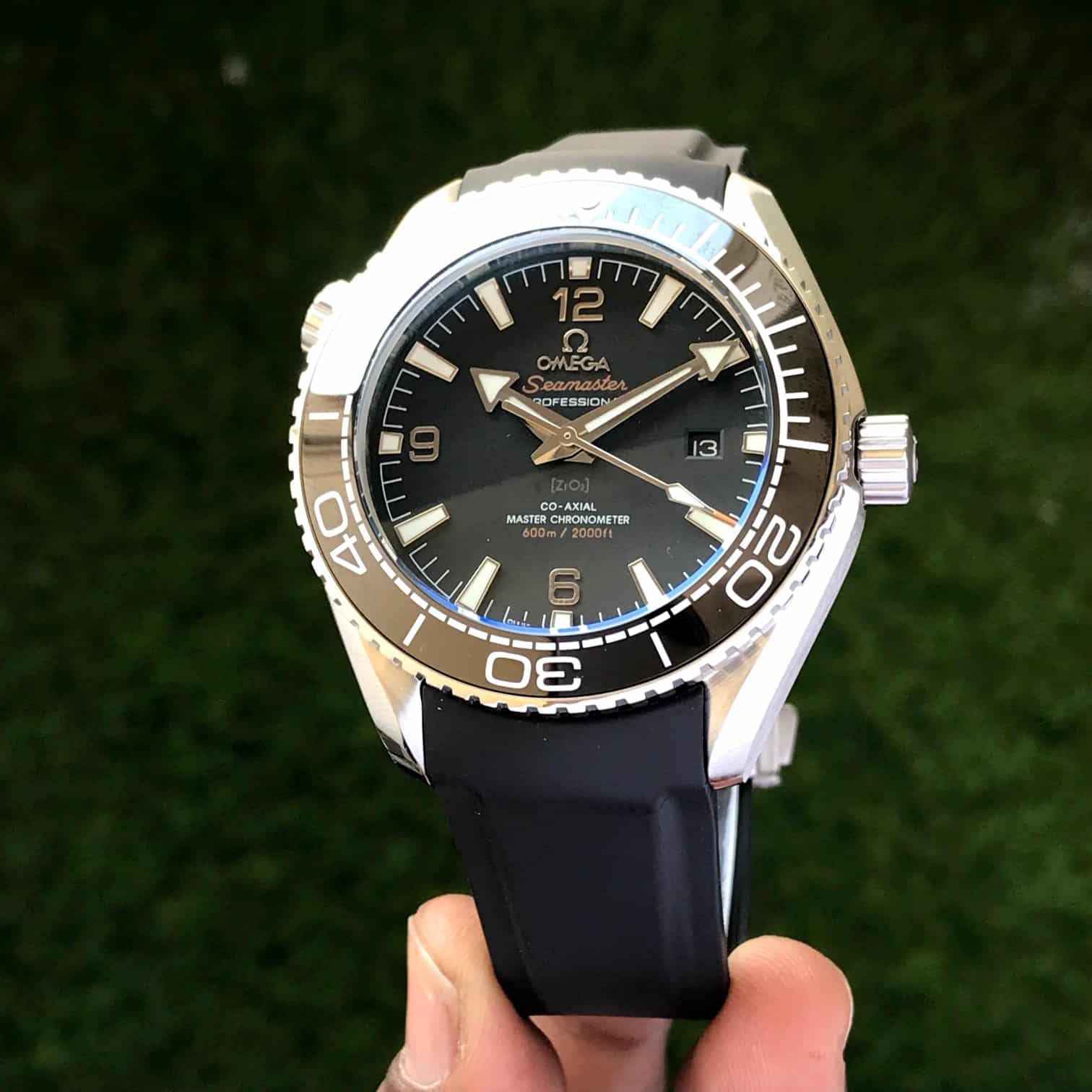 Omega Seamster Co-Axial Black Dial Japanese Automatic Mens Watch