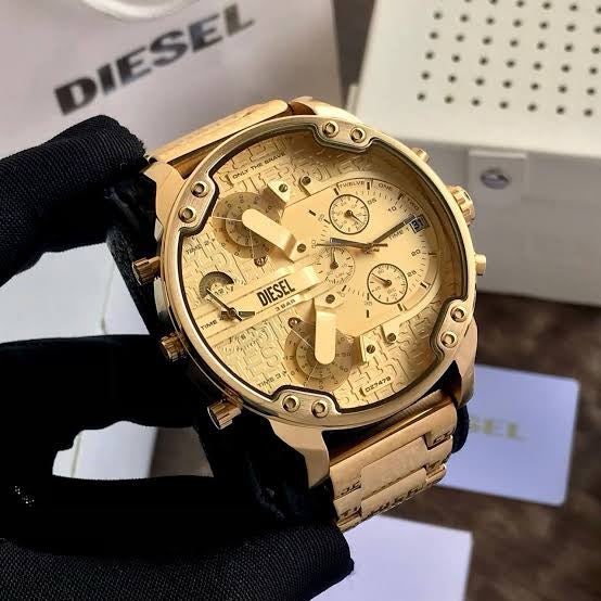 Diesel Bid Daddy DZ7479 2.0 Gold Edition Analog Chronographs Men’s Watch