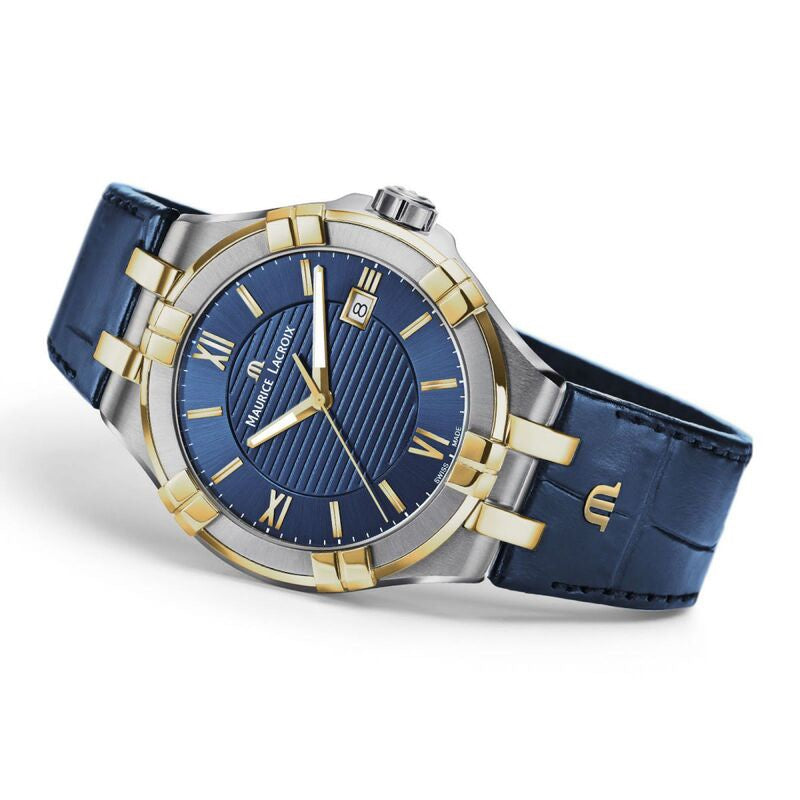 MAURICE LACROIX AI1008-PVY11-432-1 Aikon Quartz Watch for Men’s