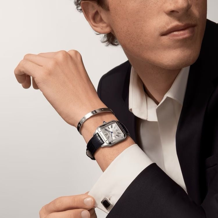 Cartier Santos De Skeleton Premium Unisex Watch