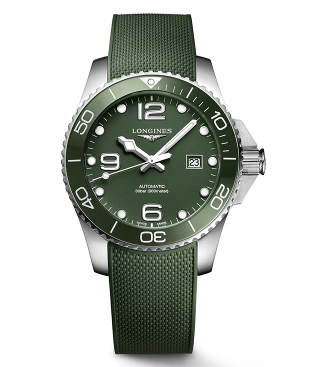 Longines HydroConquest Automatic Green Dial Mens Watch