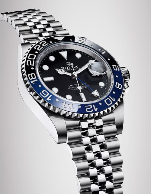 Rolex GMT Matser || Batman Limited Edition Silver Blue Japanese Automatic Master Quality Mens Watch