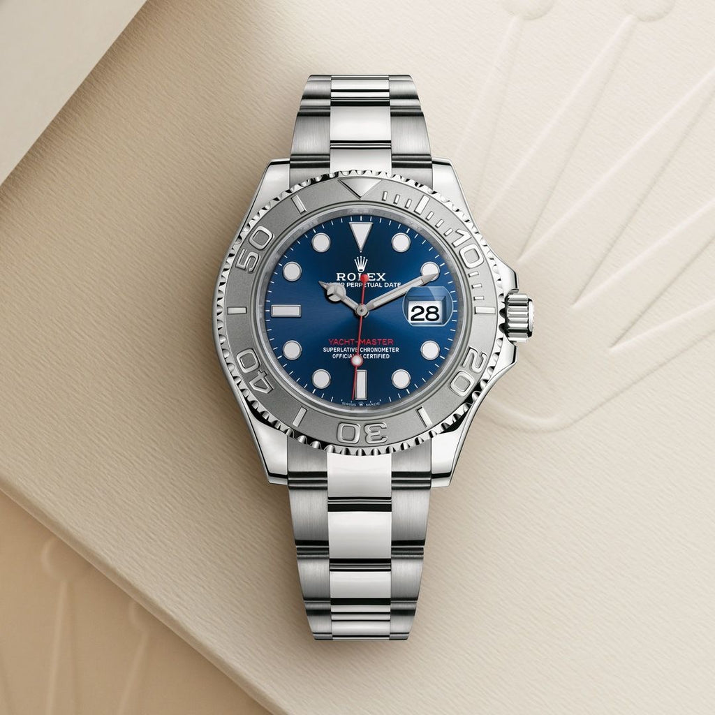 Rolex Yacht Master Stainless Steel Blue Dial Japanese Master Quality Men’s Watch