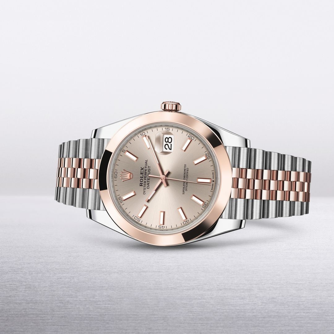 Rolex Day Date 41 Rose gold Two Tone Japanese Master Quality Men’s Watch