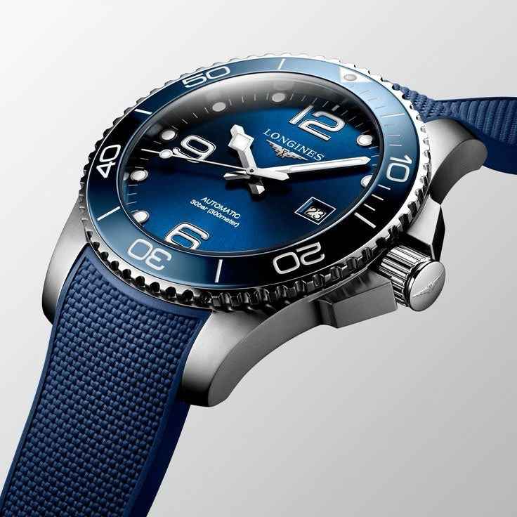 Longines Hydroconquest Automatic Silver Blue Fiber Automatic Watch for Men’s