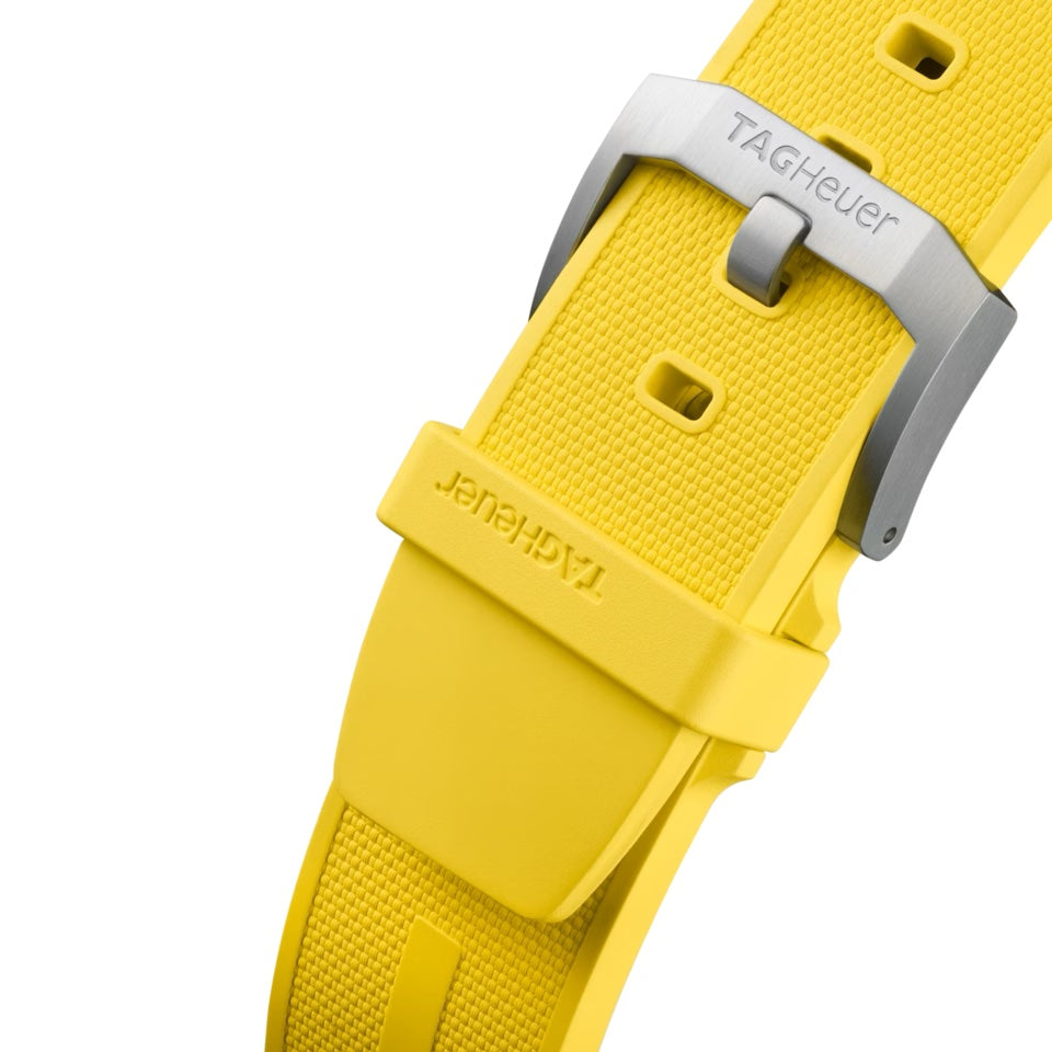 Tag Heuer Formula 1 Yellow Stainless Steel Japanese Quality Quartz Chronograph Master Quality Men’s Watch