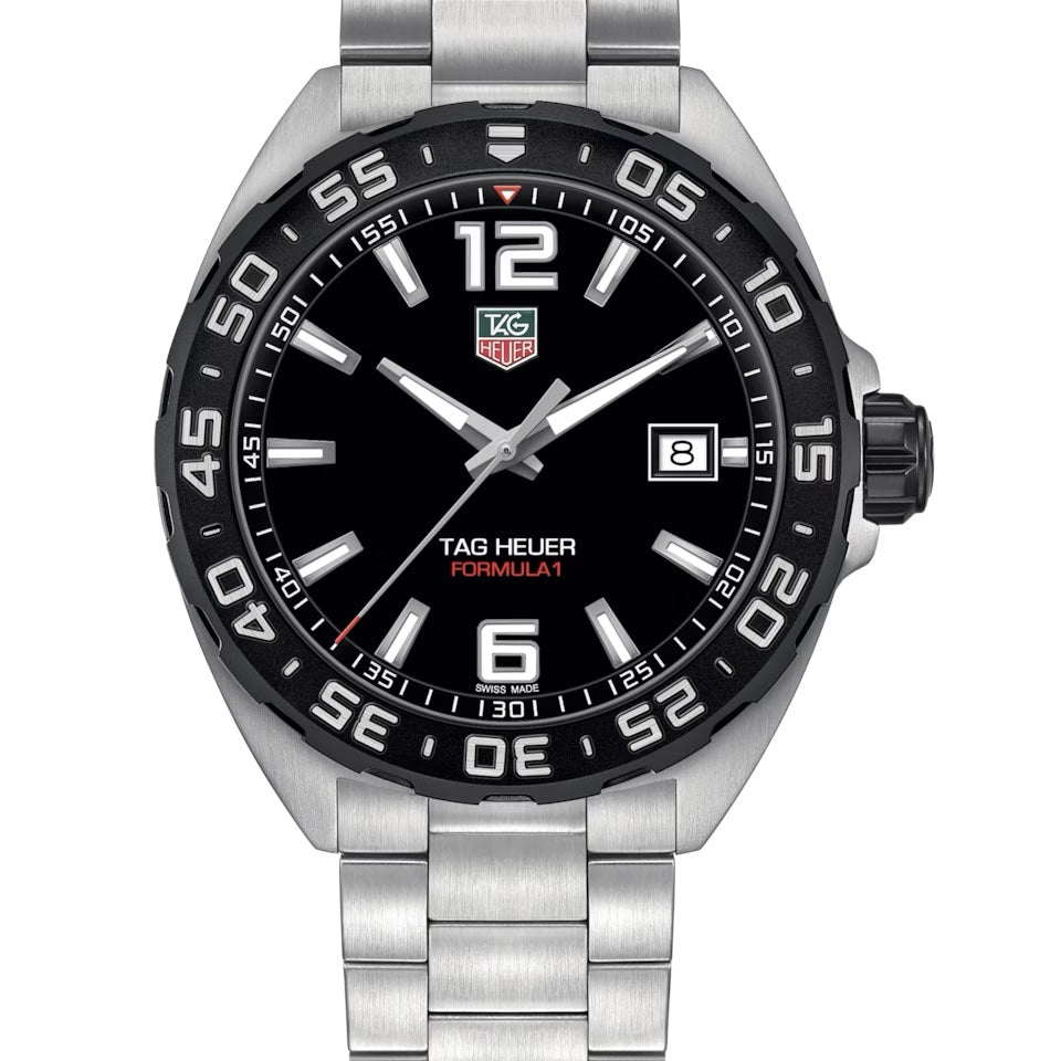 Tag Heuer Formula 1 Stainless Steel Black Dial Japanese Quartz Master Quality Men’s Watch
