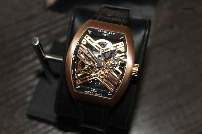 Frank Muller Vanguard Swiss ETA Self Winding Machinery Automatic Mens Watch