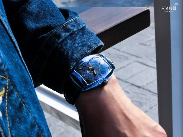 Frank Muller Crazy Hours Black Badge Automatic Mens Watch