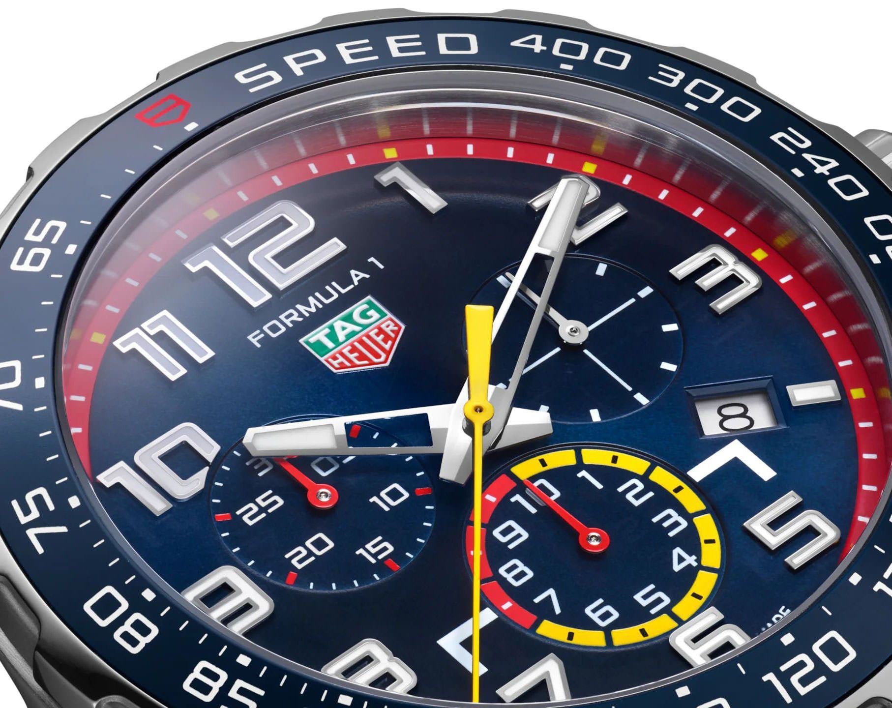 TAG Heuer Formula 1 X Red Bull Racing Blue Rubber Belt Special Edition Master Quality Mens Watch