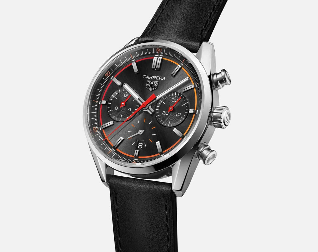 Tag Heuer Carrera Japanese Machinery Black Dial Master Quality Mens Watch