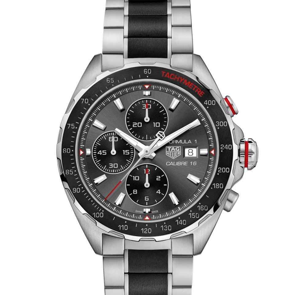 TAG Heuer Formula 1 Men’s 43mm Stainless Steel Quartz Chronograph Master Quality Watch