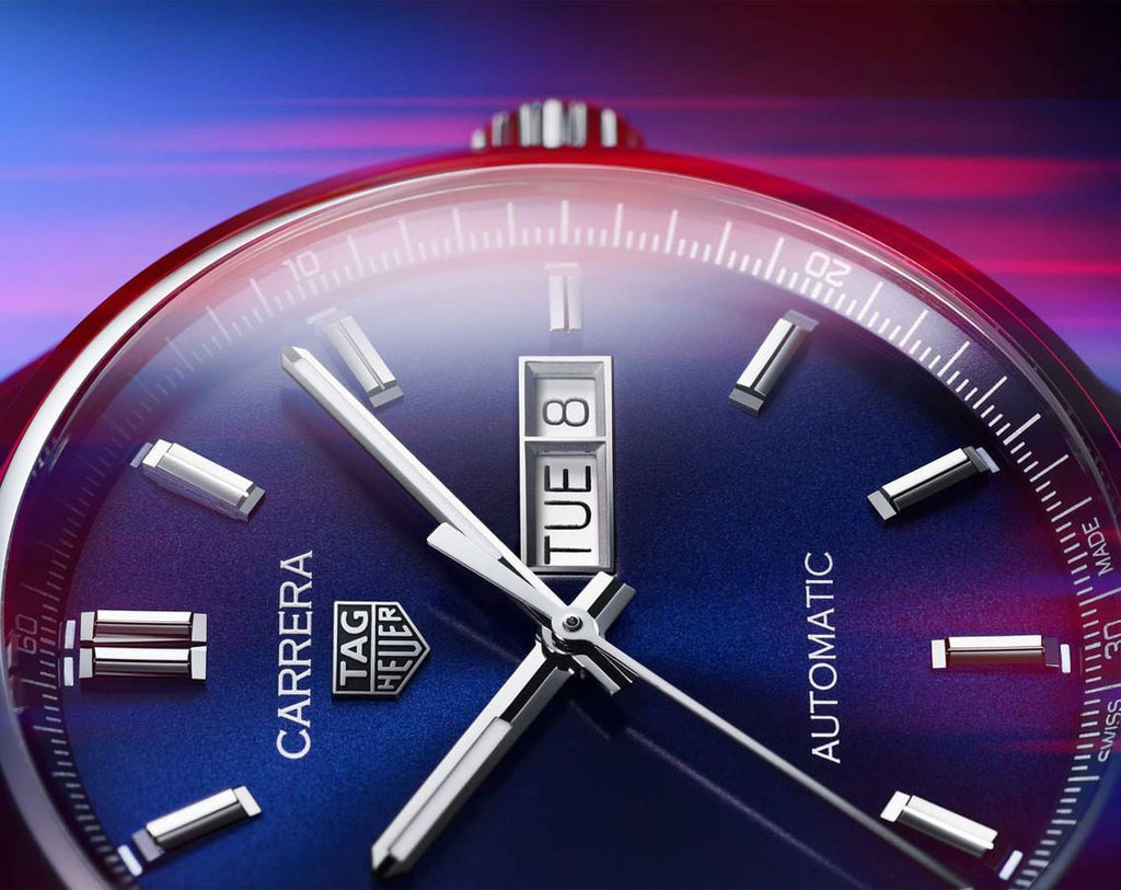 Tag Heuer Calibre 5 Stainless Steel Blue Dial Automatic Master Quality Mens Watch