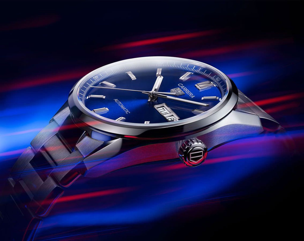 Tag Heuer Calibre 5 Stainless Steel Blue Dial Automatic Master Quality Mens Watch